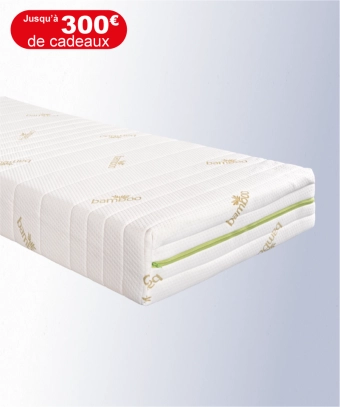 Matelas Paris – Ressorts ensachés et mousse ferme 7 zones