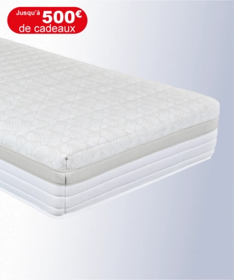 Matelas Horizon – Latex et mousse HR, confort morphologique