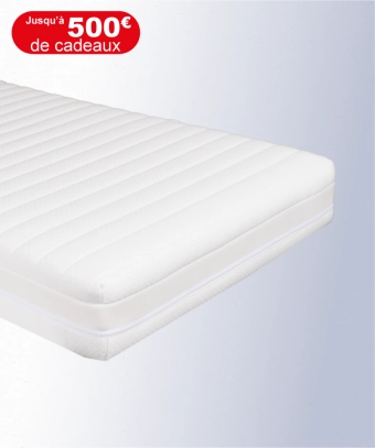Matelas Bergamo – Latex naturel, soutien ferme 7 zones