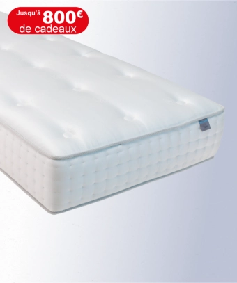 Matelas Opéra – Confort équilibré & latex Pulse artisanal
