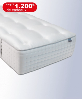 Matelas Mont-Blanc – Confort hôtelier moelleux & maintien ciblé