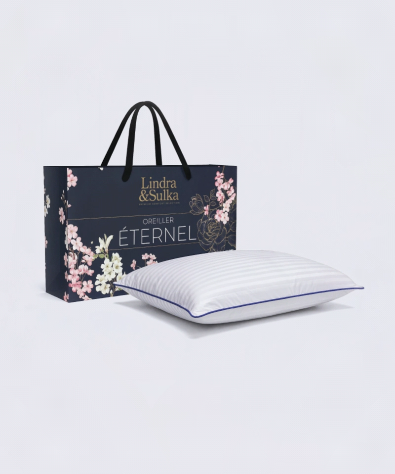 Oreiller Éternel – Soutien cervical, confort mémoire de forme