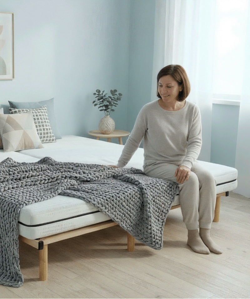 Matelas Juno -  pratique et déhoussable à petit prix