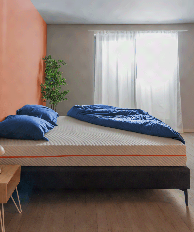 Matelas Cölor – Mousse double confort et soutien 5 zones ergonomiques