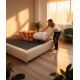 Matelas Cölor – Mousse double confort et soutien 5 zones ergonomiques