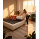 Matelas Cölor – Mousse double confort et soutien 5 zones ergonomiques