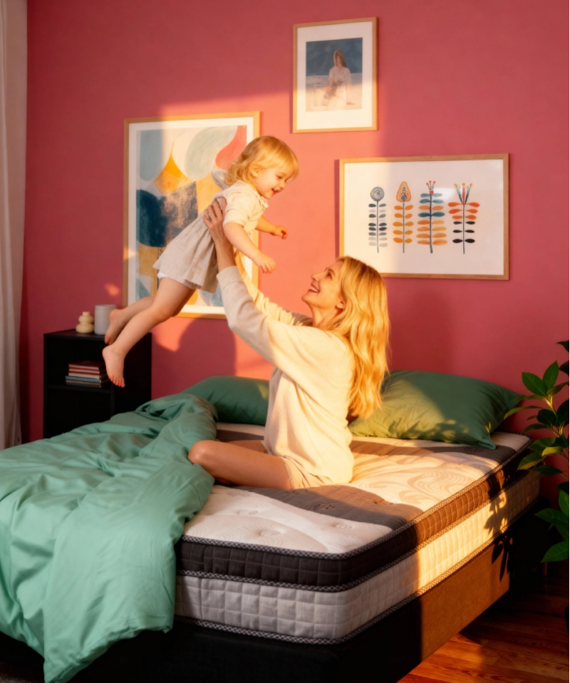 Matelas Nëbula – Mousse haute résilience & confort équilibré