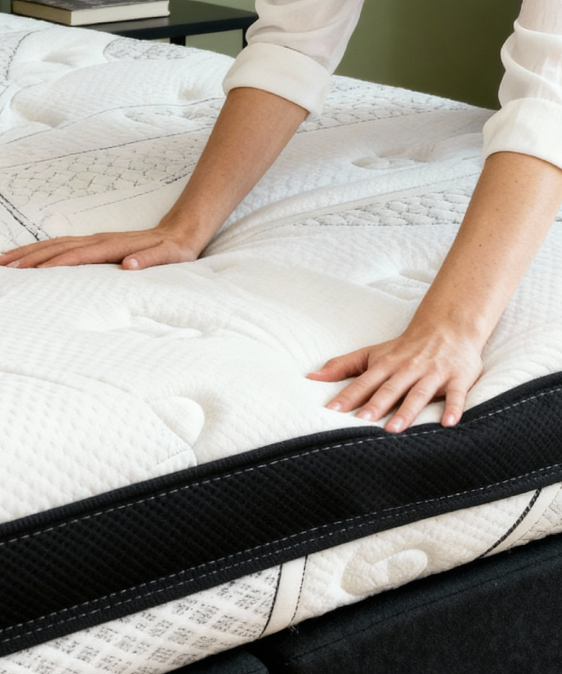 Matelas Tempö – Ressorts ensachés et mousse hybride ferme