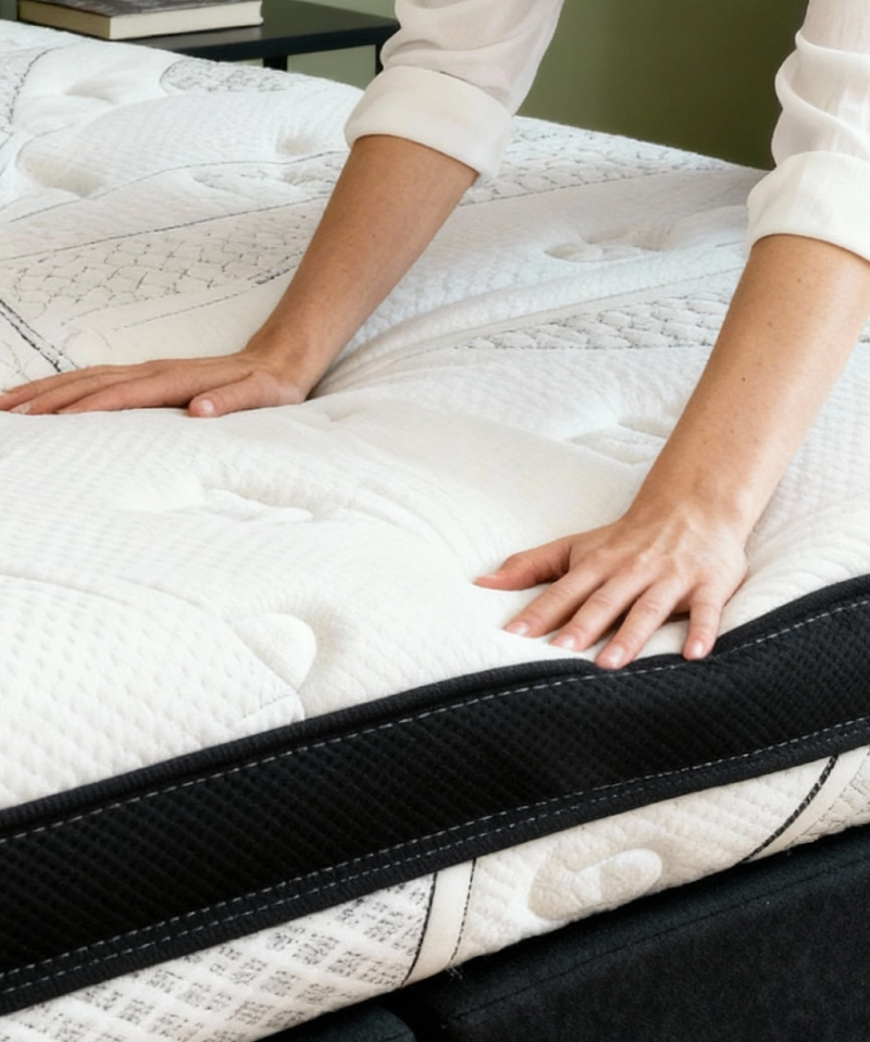 Matelas Tempö – Ressorts ensachés et mousse hybride ferme