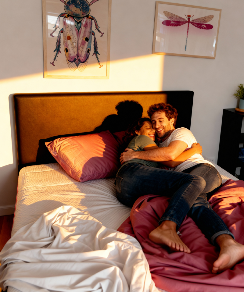 Matelas Icöne – Ressorts ensachés 7 zones & mousse mémoire de forme