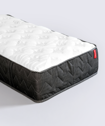 Matelas Masseö – Ressorts ensachés, latex naturel & mémoire de forme