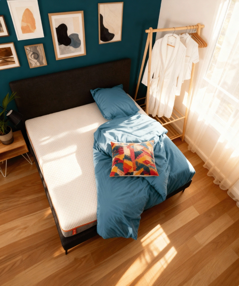 Matelas Mementö – Mousse à mémoire de forme, confort 7 zones