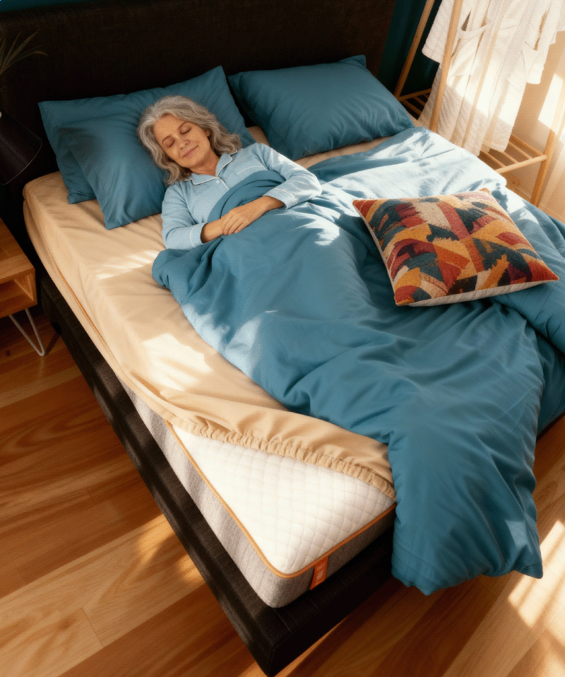 Matelas Mementö – Mousse à mémoire de forme, confort 7 zones