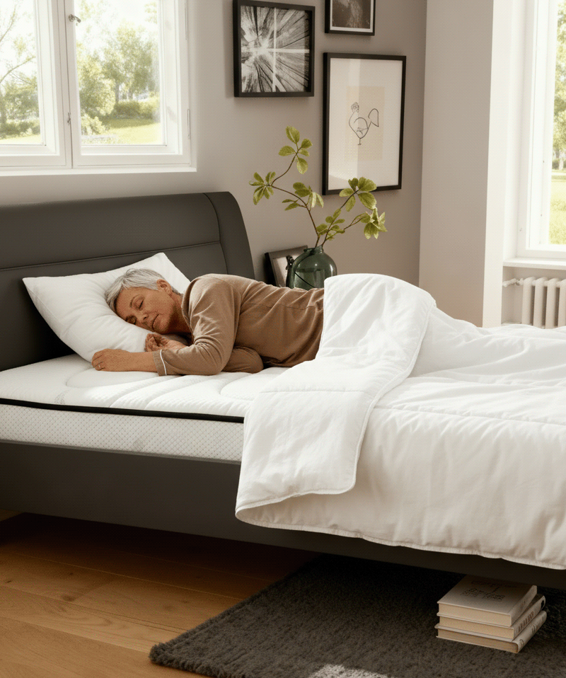Matelas Manon – Ressorts ensachés & confort extra-ferme