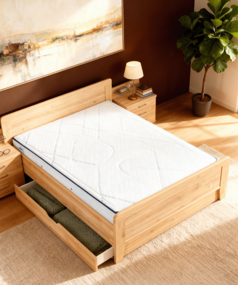 Matelas Milo – Mousse à froid haute densité, confort extra ferme