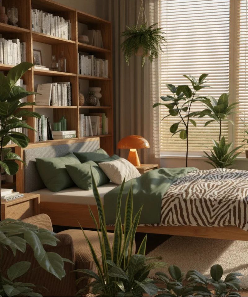 Lit Ankara – Chêne massif et lignes épurées