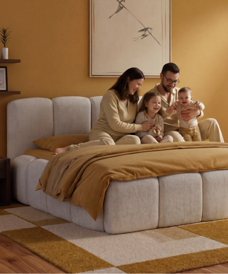 Lit Clover – Design moderne et structure robuste