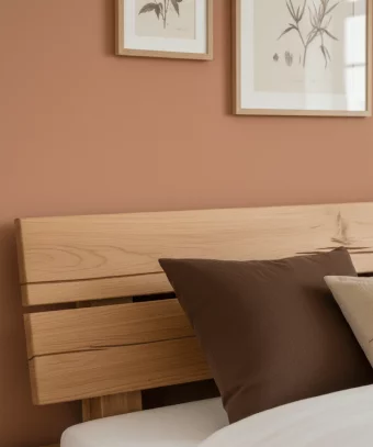 Lit Unika – Chêne massif et design épuré