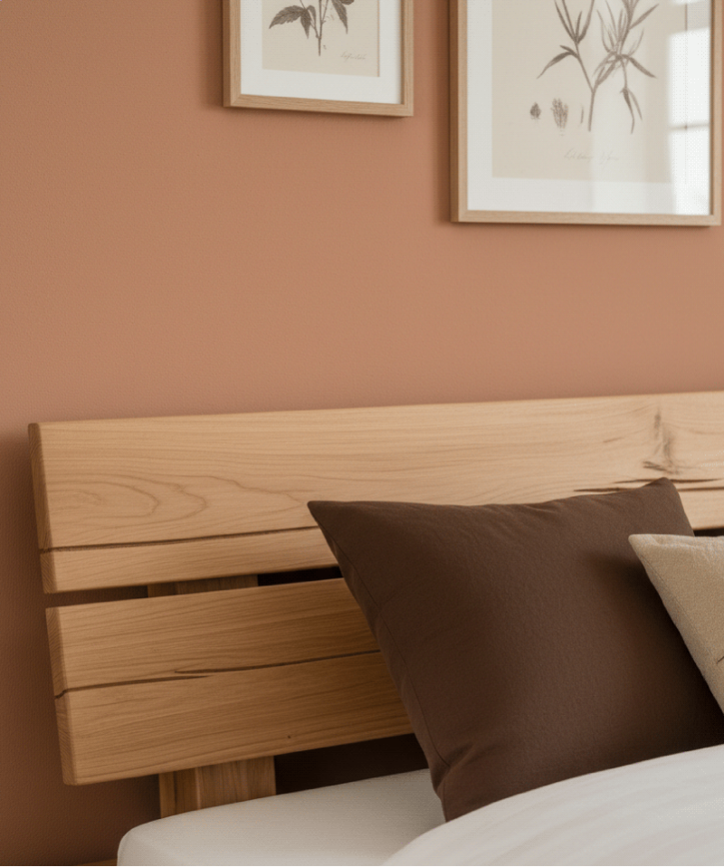 Lit Unika – Chêne massif et design épuré