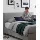Lit Coffre Madrid – Sommier intégré et coffre de rangement
