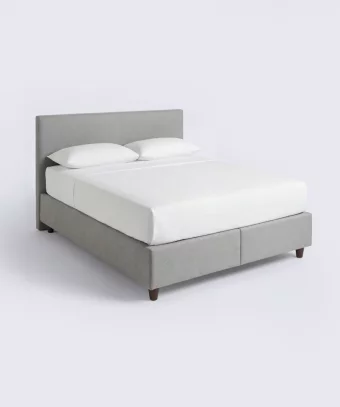 Lit Coffre Madrid – Sommier intégré et coffre de rangement