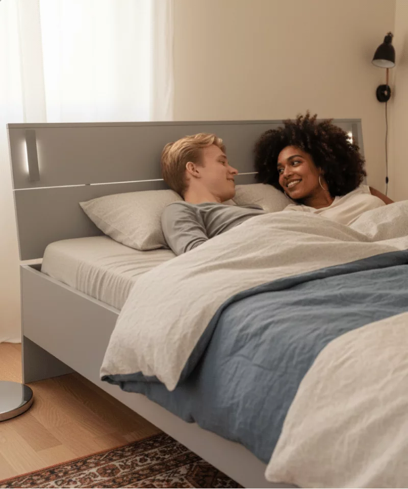 Lit Moön – Style moderne et lumière intégrée