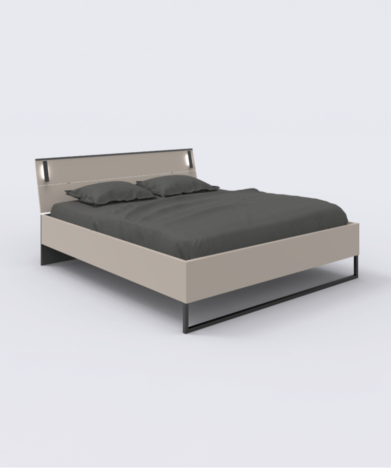 Lit Moön – Style moderne et lumière intégrée