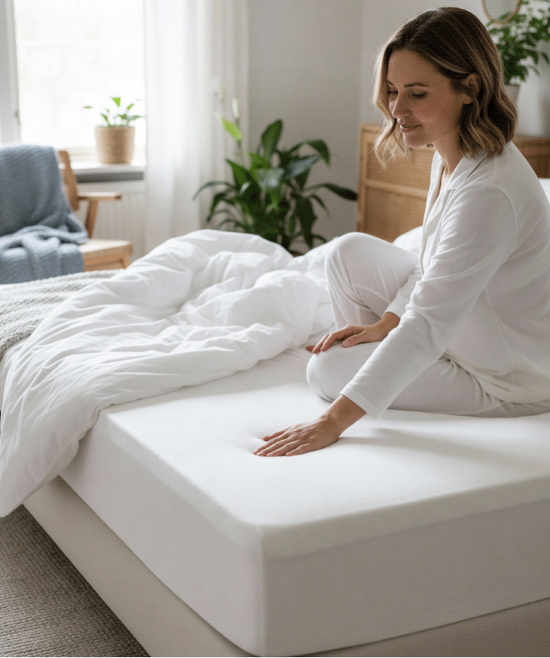 Protège-Matelas Lökan – Confort naturel et hygiène durable