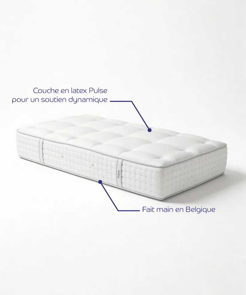 Matelas Palace – Latex Pulse & soutien hôtelier ferme
