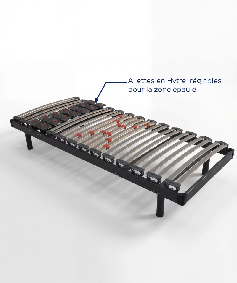 Sommier Active Plat – Confort ergonomique & zones ajustables