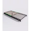 Sommier Virtuose Plat – Double lattes & zone lombaire réglable
