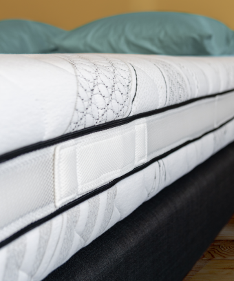 Matelas hybride à ressorts ensachés Idöle