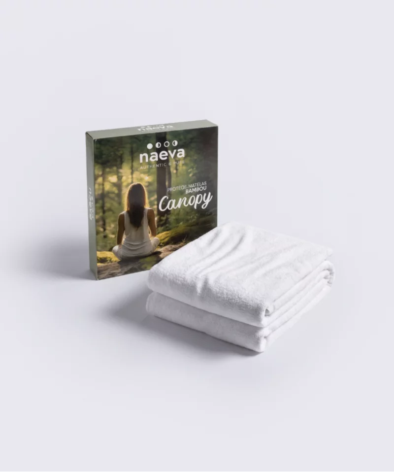 Protège-Matelas Canopy – Bambou naturel, imperméable et respirant
