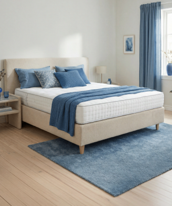 Matelas Opéra – Confort équilibré & latex Pulse artisanal