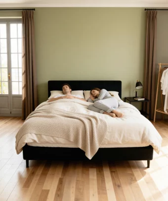 Matelas Tempö – Ressorts ensachés et mousse hybride ferme