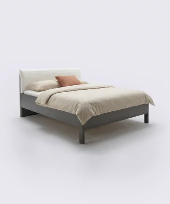 Lit Monaco – Lit design bois et métal
