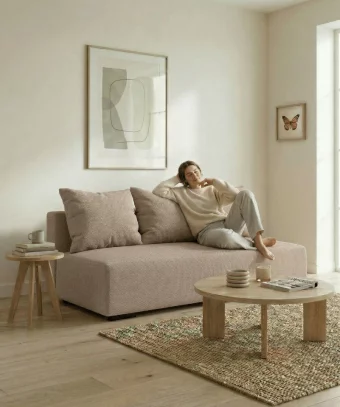 Divan-lit Jöy - Confort et rangement intégrés