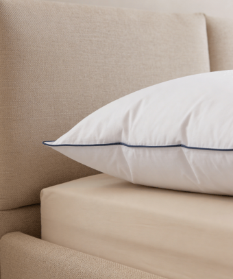 Oreiller Aurore – Duvet et plumettes, confort mi-ferme équilibré