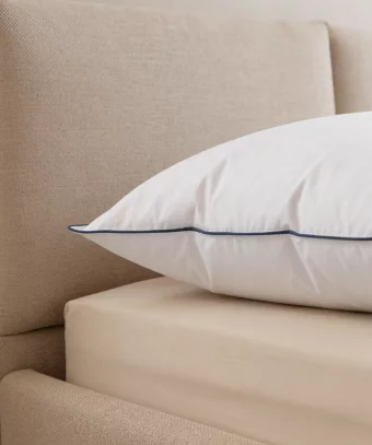 Oreiller Aurore – Duvet et plumettes, confort mi-ferme équilibré