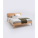 Lit Sana – Bois massif huilé et design naturel