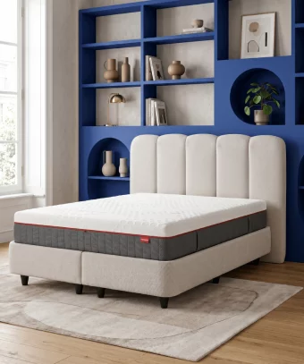 Matelas Pölar – Mémoire de forme et soutien renforcé