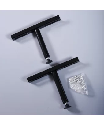 2 pieds centraux pour sommier – Fixation stable des sommiers doubles