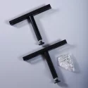 2 pieds centraux pour sommier – Fixation stable des sommiers doubles
