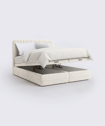 Box coffre Stria – Rangement intégré et tête de lit verticale