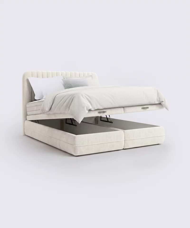Box coffre Stria – Rangement intégré et tête de lit verticale