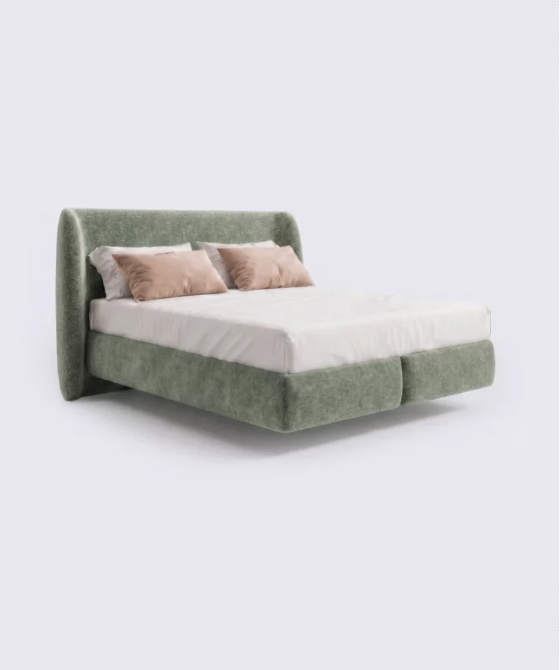Boxspring Voluta – Design hôtel et base à ressorts