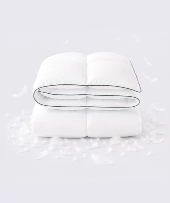 Couette Idylle Tempérée – Duvet naturel, confort enveloppant