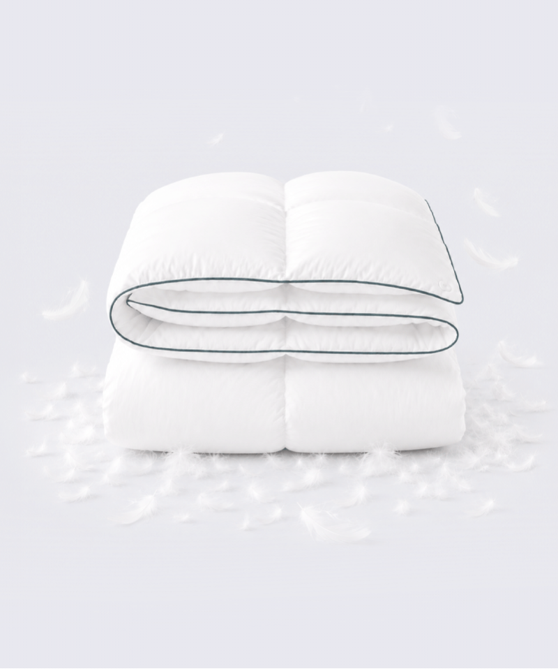 Couette Idylle Tempérée – Duvet naturel, confort enveloppant
