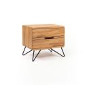 Chevet Atlanta – Bois massif et lignes arrondies