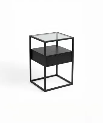 Chevet Zephora – Design minimaliste et structure métallique